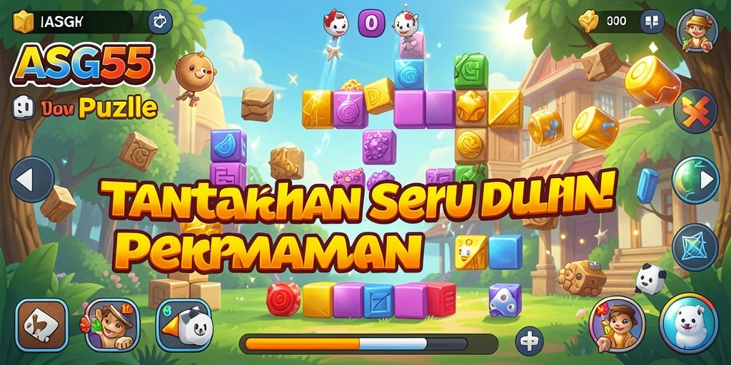 Tampilan gameplay Puzzle yang menarik dan penuh tantangan.