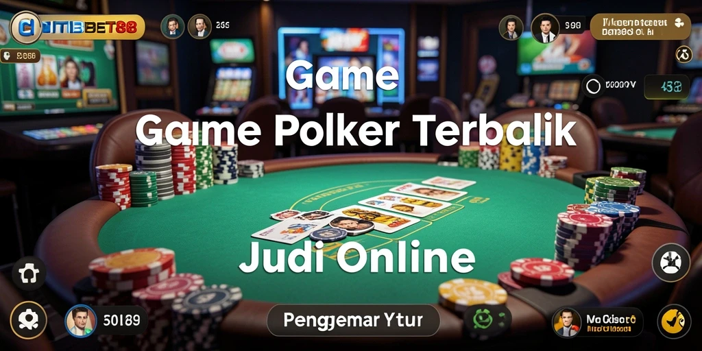 Screenshot gameplay CITIBET88 menampilkan suasana poker yang menegangkan.