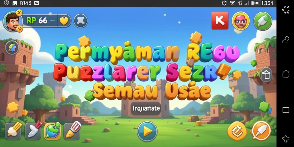 Tampilan gameplay RP66 dengan teka-teki yang menantang.