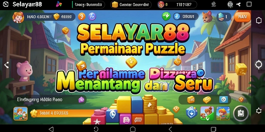 Tampilan gameplay seru dan berwarna dari SELAYAR88.
