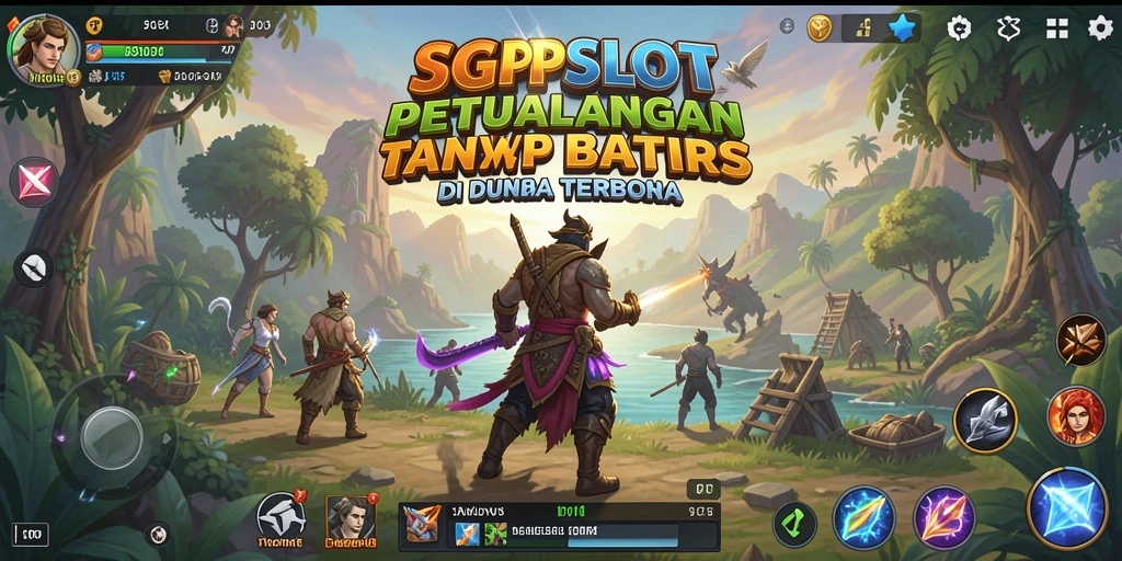 Screenshot dari gameplay <strong>SGPSLOT</strong> yang menampilkan dunia terbuka.