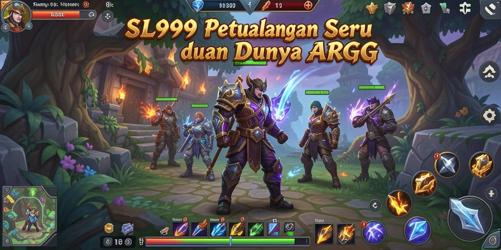 Tampilan gameplay menarik dalam dunia fantasi ARPG.