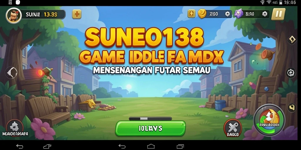 Tampilan gameplay <strong>SUNEO138</strong> yang menawan dengan elemen Idle yang menarik.